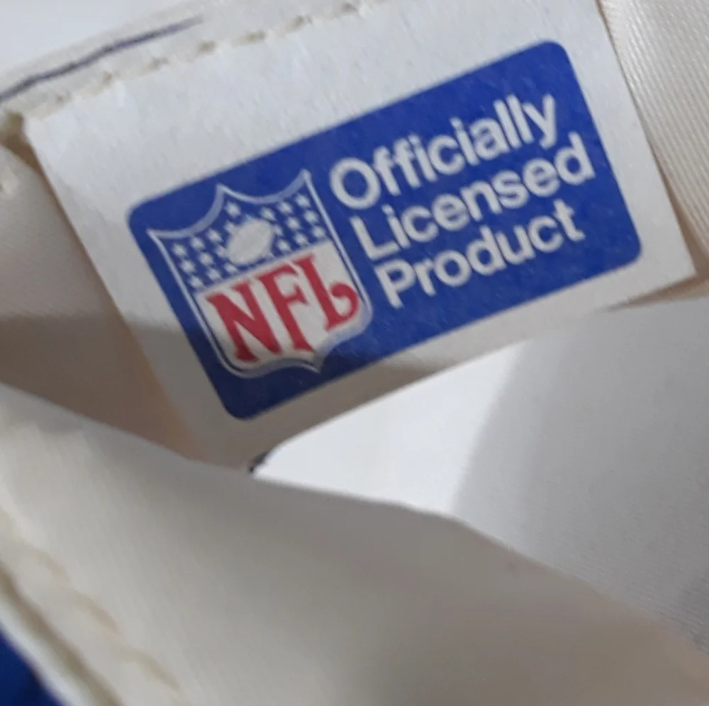 Vintage 80's Baltimore Colts NFL Blue and White Officially Licensed Visor